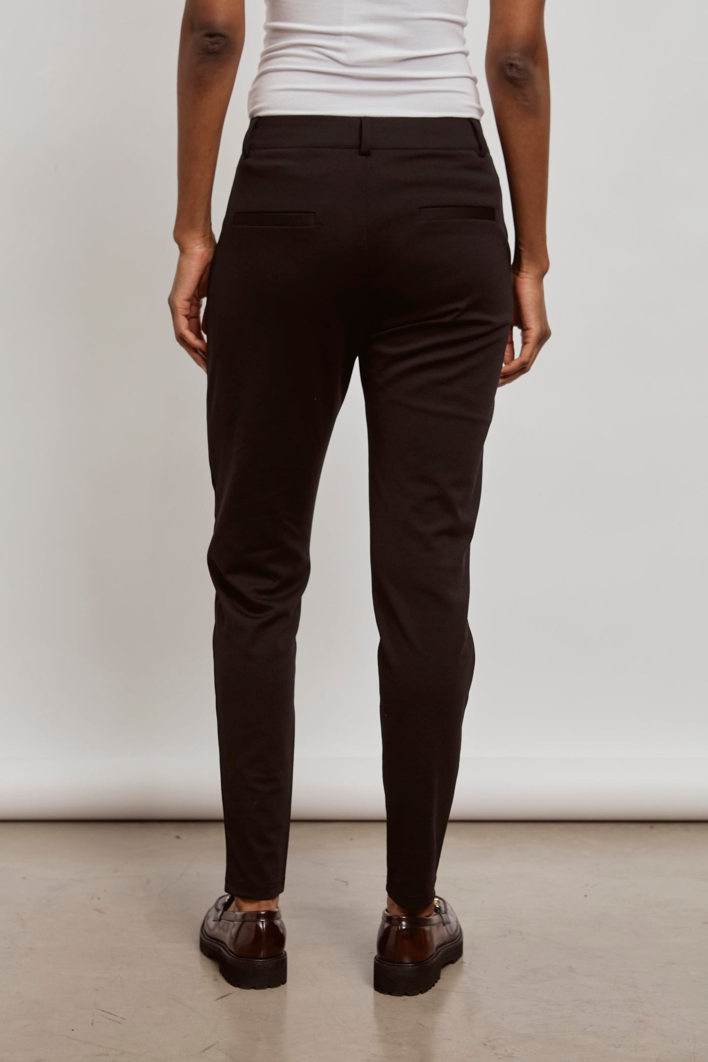 Women's Black Casual Trousers