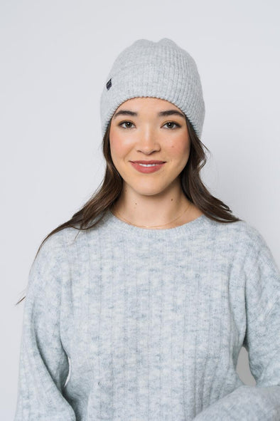 Tuque classic grey heather