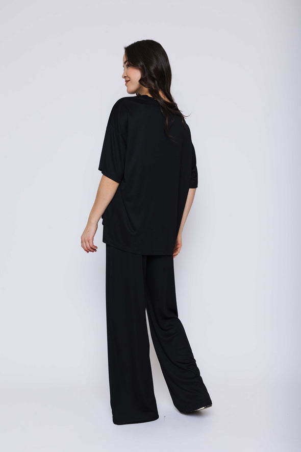 T-shirt Serena noir