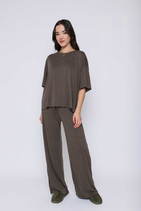 T-shirt Serena olive