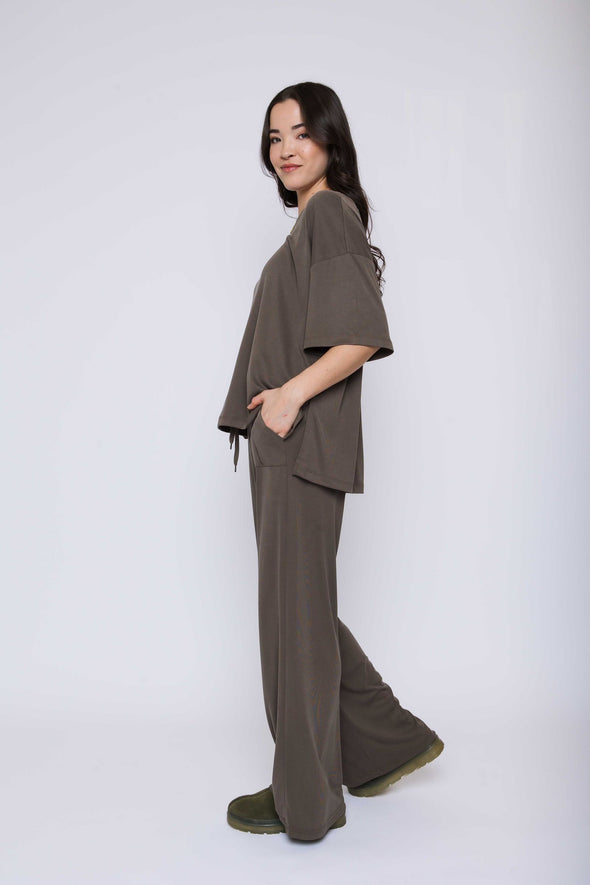 T-shirt Serena olive