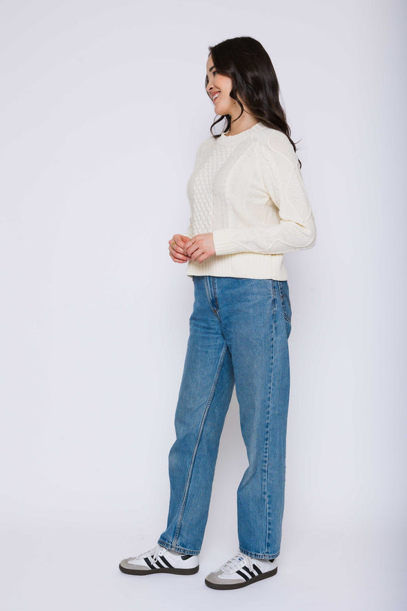 Chandail Willa winter white