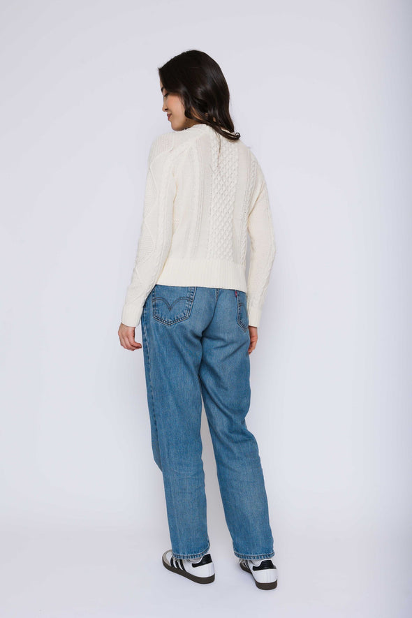 Chandail Willa winter white