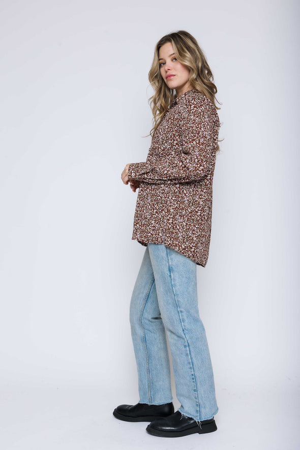 Blouse Nora floral garden
