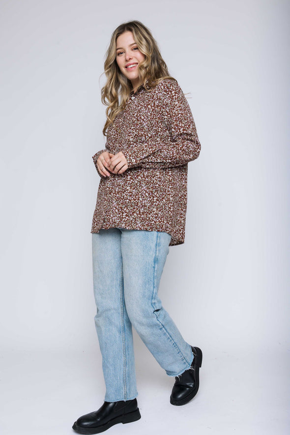 Blouse Nora floral garden