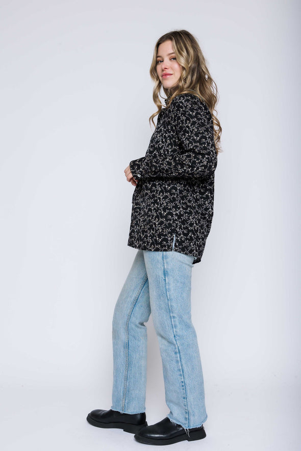 Blouse Nora floral vines