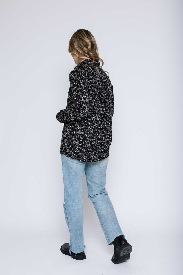 Blouse Nora floral vines