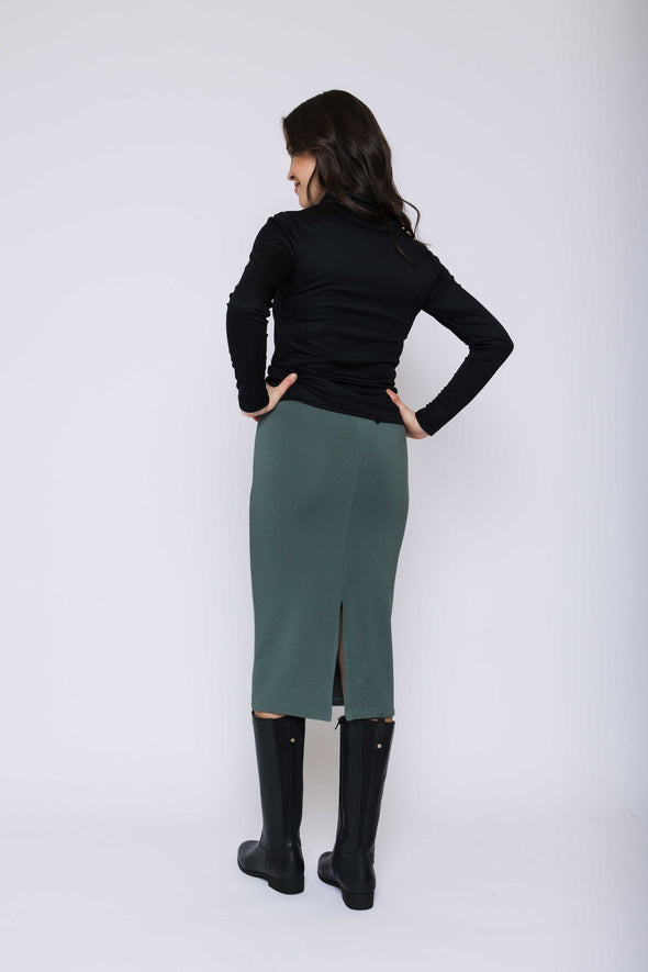 Jupe Erin fleece thyme
