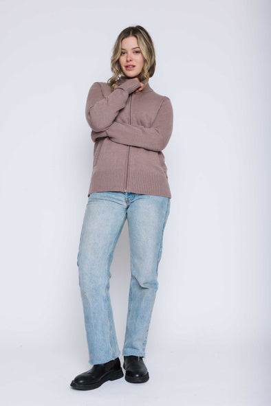 Aida warm taupe jacket