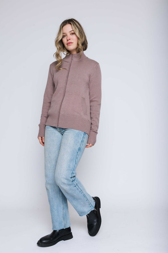 Aida warm taupe jacket
