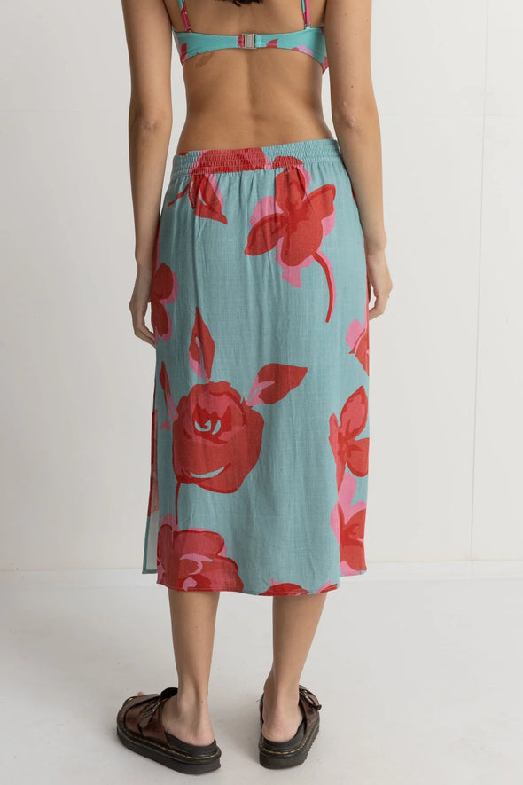 Floral inferna skirt
