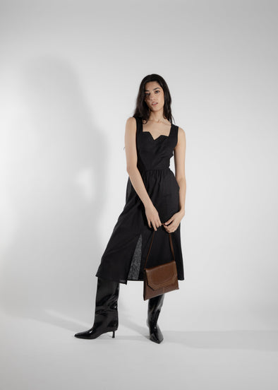 Cornifle black strapless dress