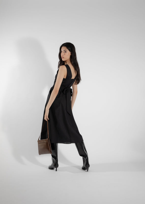 Cornifle black strapless dress