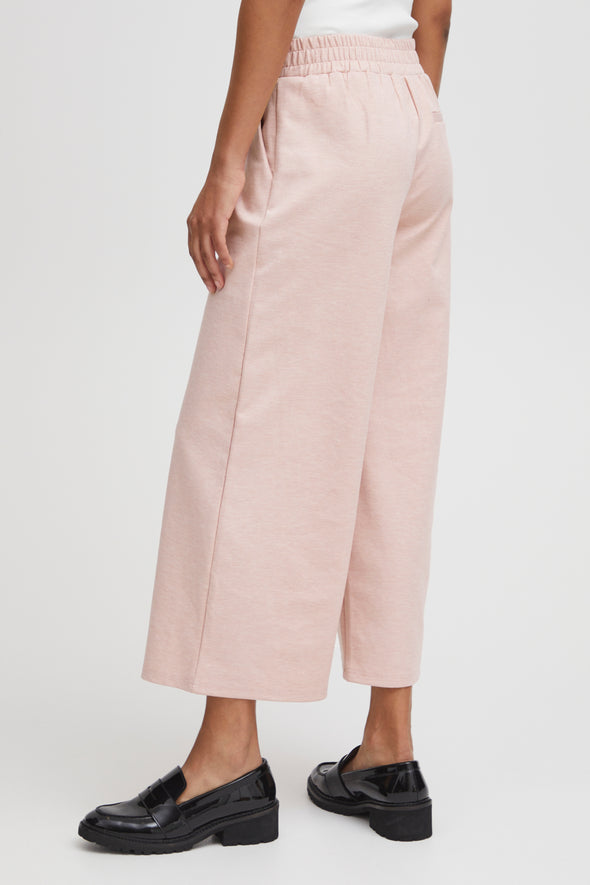 Pantalon Kate Wide crop rose smoke