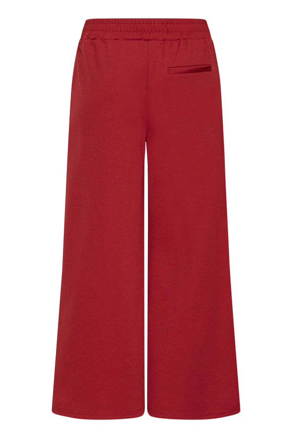 Kate Wide Crop pants red dahlia