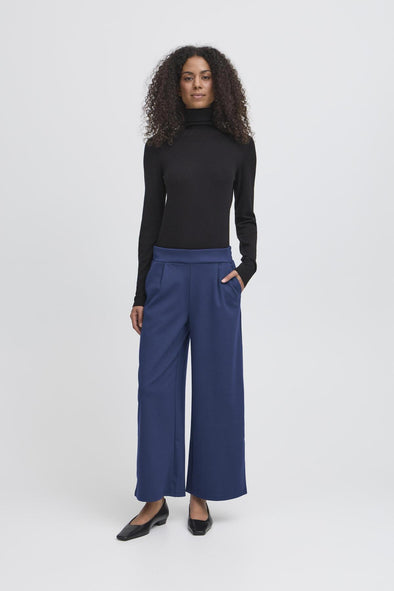 Pantalon Kate Wide Crop patriot blue