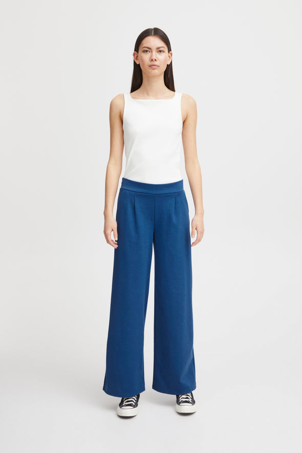 Pantalon Kate Long Wide True Blue