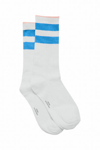 Calista light grey melange socks