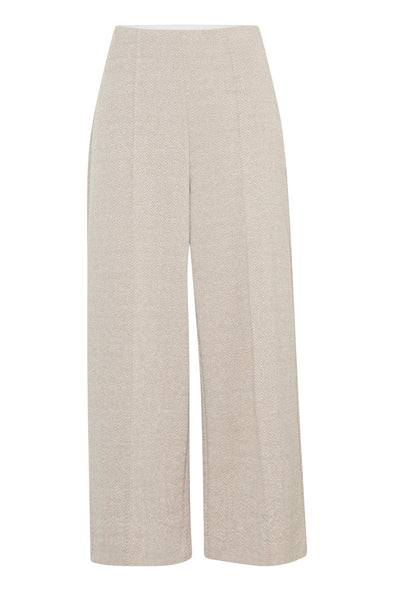 Pantalon Kate Jacquard Fungi/Almond Milk