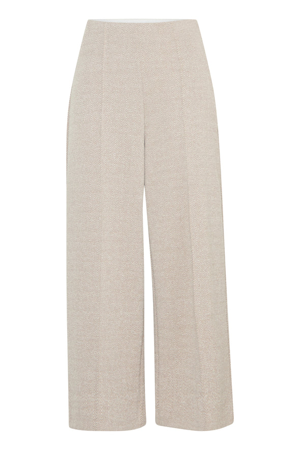 Pantalon Kate Jacquard Fungi/Almond Milk