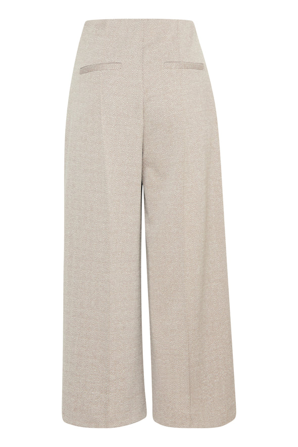 Pantalon Kate Jacquard Fungi/Almond Milk