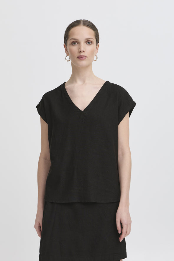 Linno top black