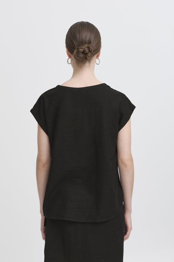 Linno top black