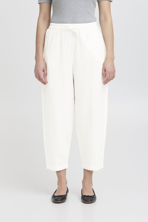 Linno Barrel pants white