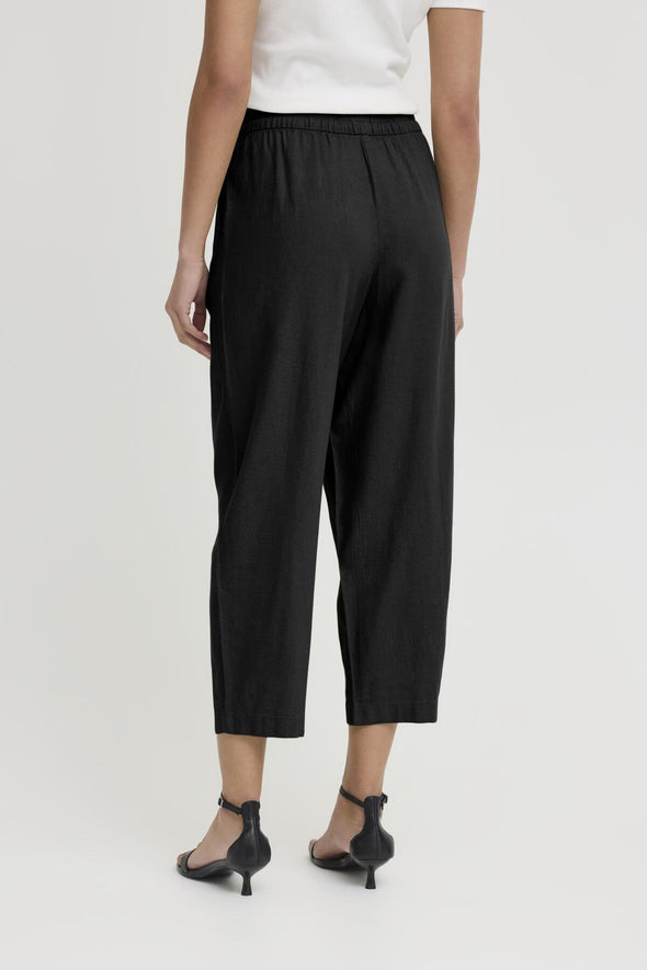 Linno Barrel black pants