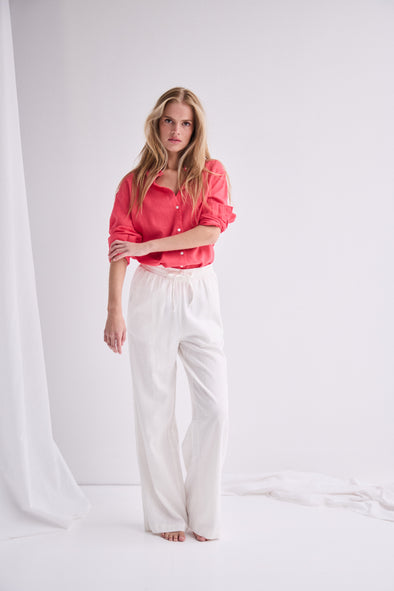 Linno geranium shirt