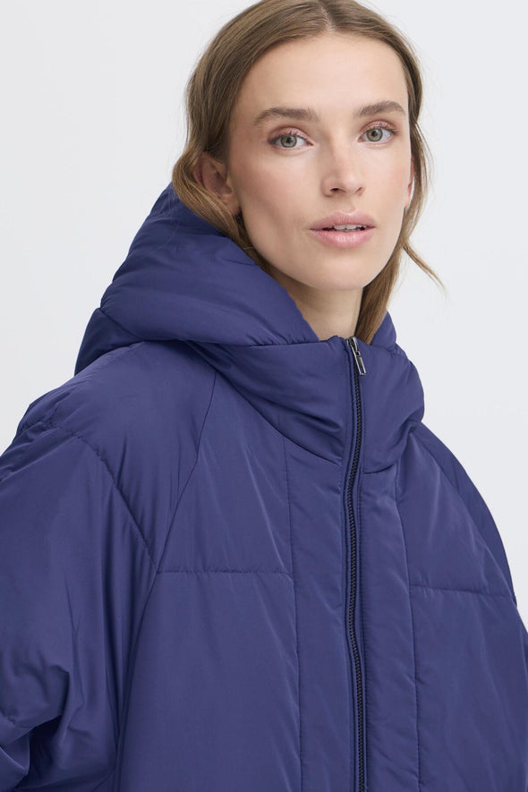Bunala patriot blue winter coat