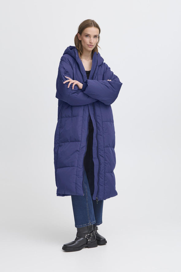 Bunala patriot blue winter coat
