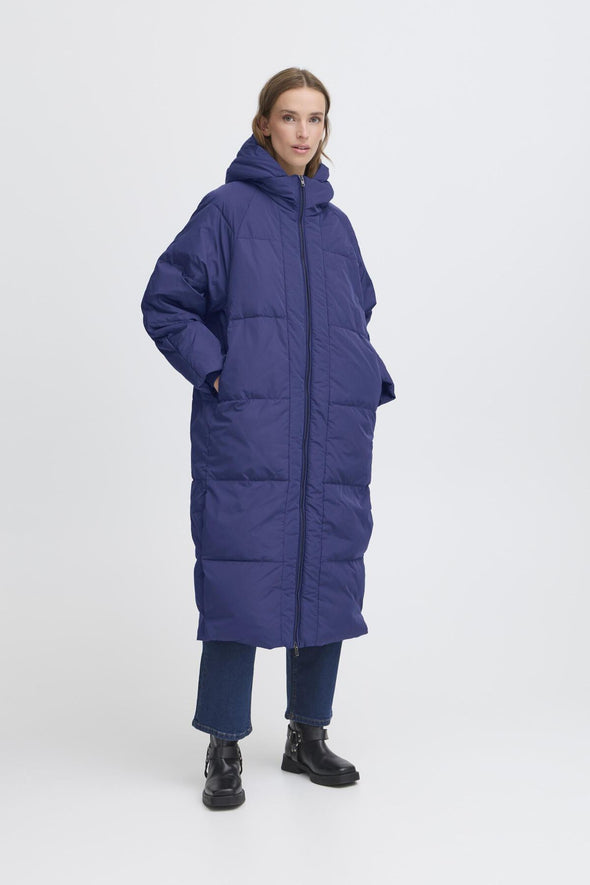 Bunala patriot blue winter coat