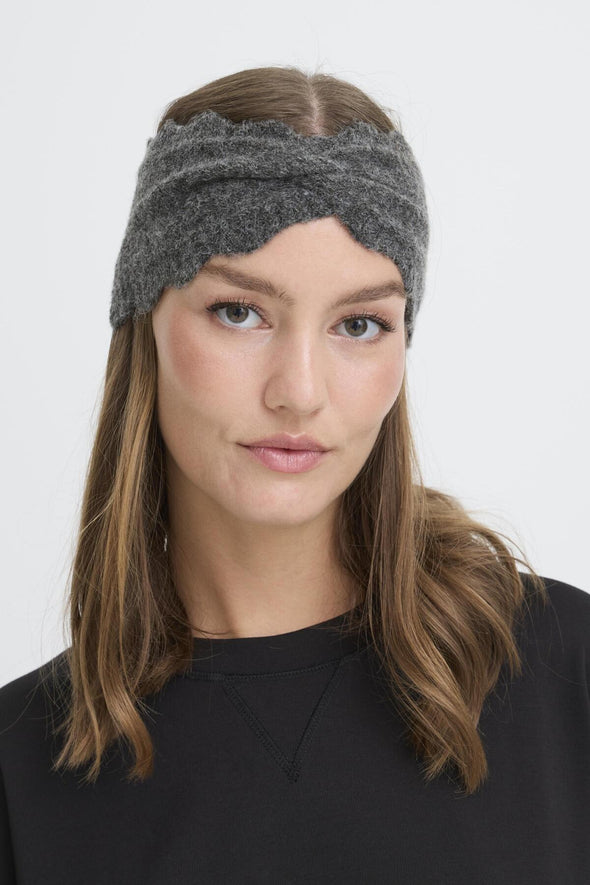 Bandeau pour cheveux Macha dark grey