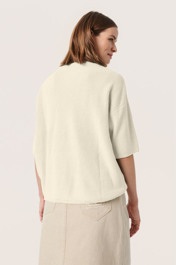 Tuesday whisper white cotton sweater