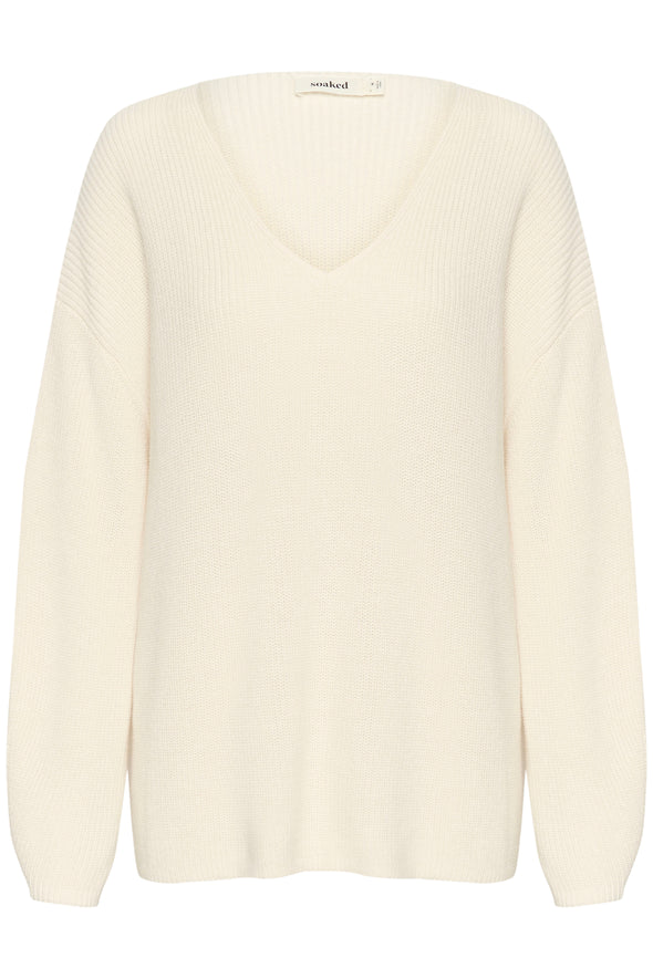 Tuesday 2nd whisper white cotton sweater