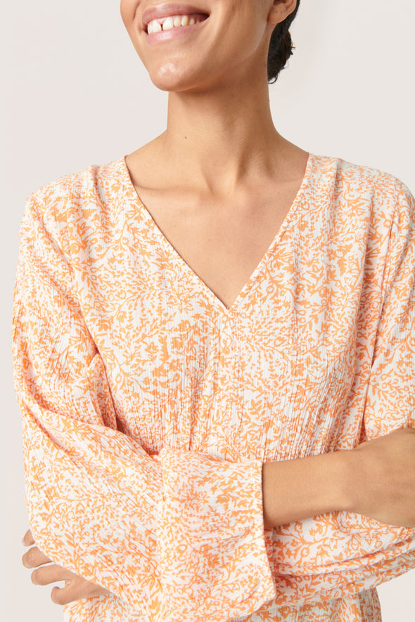 Zaya Tangerine dress (LivaEco™)