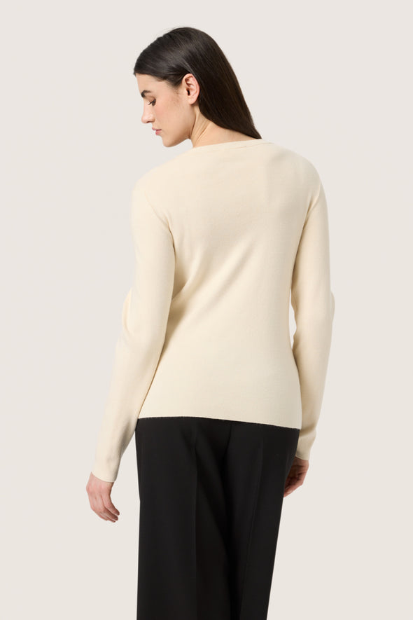 Pullover Spina crème LenzingTM EcoveroTM