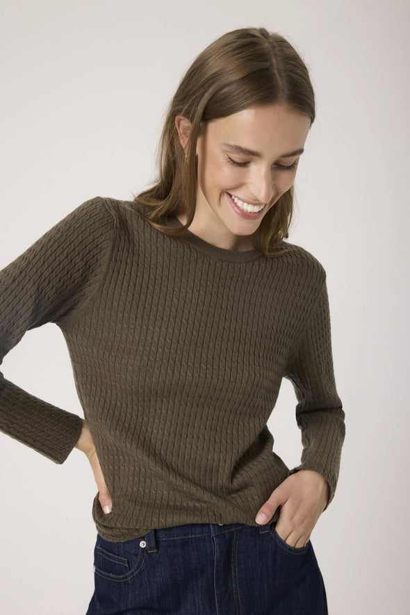 Tricot Spina tarmac (LENZING™ECOVERO™)
