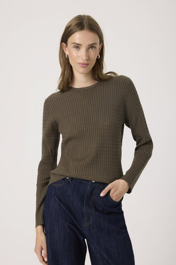 Tricot Spina tarmac (LENZING™ECOVERO™)
