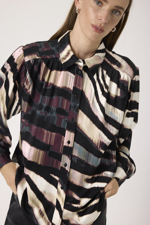 Ciela animalistic print shirt Lenzing™ Ecovero™