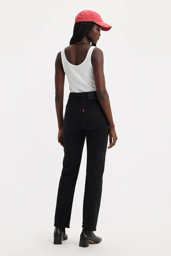 Wedgie straight flash black