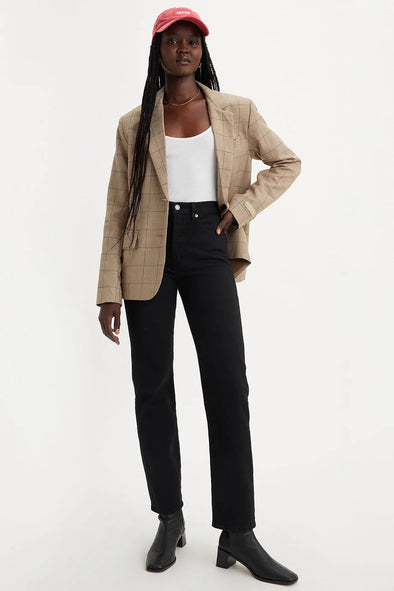Wedgie straight flash black