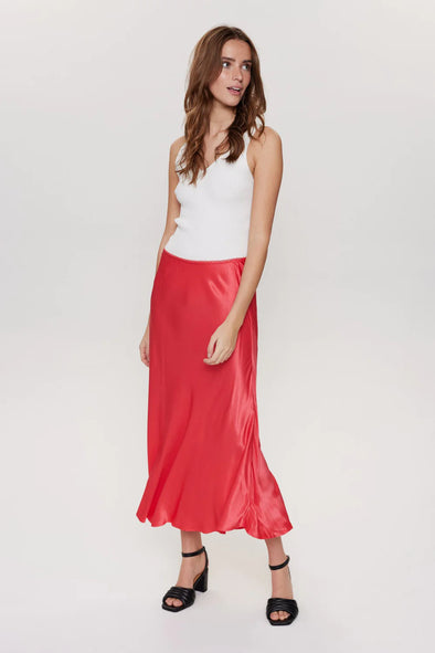 Nuevelyn teaberry skirt