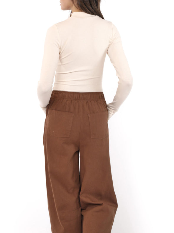 Ronan Mock Neck crème