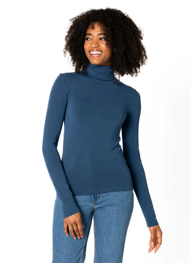 bamboo turtleneck (4 colors)