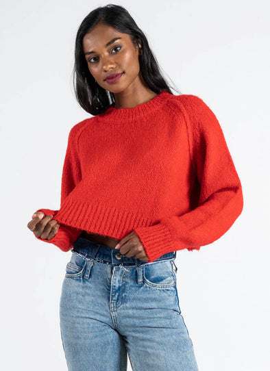 Tricot crop Red Hot