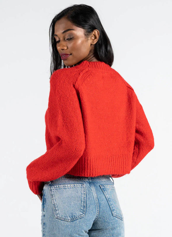 Tricot crop Red Hot