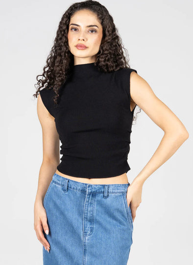 Mockneck noir