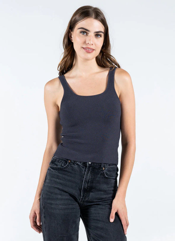 Rib tank ottoman (4 colors)
